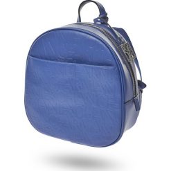 PLECAK armani exchange. Niebieskie plecaki damskie Armani Exchange, w paski, z materiału. Za 559,00 zł.