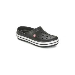 Chodaki Crocs CROCBAND. Czarne klapki męskie Crocs, bez wzorów. Za 159,20 zł.