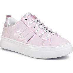 Sneakersy JENNY FAIRY - RH904181-W Pink. Różowe półbuty damskie Jenny Fairy, ze skóry ekologicznej. W wyprzedaży za 79,99 zł.