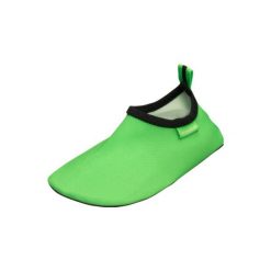 Playshoes Buty do wody, zielony - Gr.Moda (6 - 24 miesięcy ). Zielone buciki niemowlęce marki Playshoes, z materiału. Za 49,00 zł.