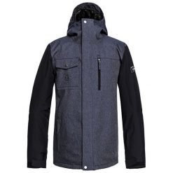 Quiksilver Kurtka Mission Deni Dress s Blue Dress s EQYTJ03193-BTK0 (rozmiar L). Niebieskie kurtki sportowe męskie Quiksilver, s, bez wzorów, z denimu, bez kaptura, outdoorowe. W wyprzedaży za 582,00 zł.