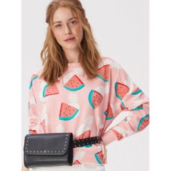 Bluza w arbuzy - Wielobarwny. Szare bluzy damskie Sinsay, s, bez wzorów, bez rękawów, bez kaptura. Za 49,99 zł.