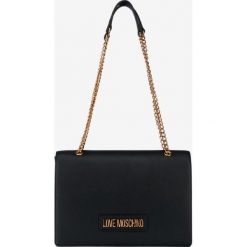 Love Moschino Torebka Czarny. Czarne torebki klasyczne damskie Love Moschino, w paski, z materiału, bez dodatków. Za 855,95 zł.