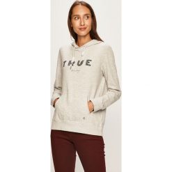 Mustang - Bluza. Czerwone bluzy damskie Mustang, s, z aplikacjami, z bawełny. W wyprzedaży za 139,90 zł.