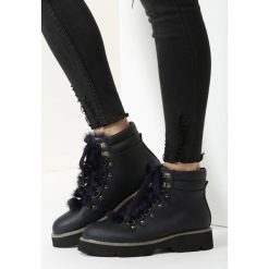 Granatowe Traperki Crazy Love Now. Niebieskie buty zimowe damskie marki vices. Za 89,99 zł.