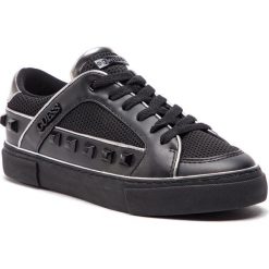 Sneakersy GUESS - Gallina FL5GAL FAB12 BLACK. Czarne półbuty damskie Guess, ze skóry ekologicznej. W wyprzedaży za 349,00 zł.