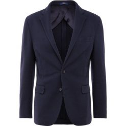 Polo Ralph Lauren MORGAN NOTCH Marynarka dark navy. Niebieskie kurtki męskie Polo Ralph Lauren, m, bez wzorów, z bawełny. W wyprzedaży za 629,50 zł.