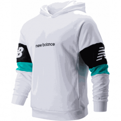 New Balance MT93503WT. Bluzy męskie New Balance, xl, bez wzorów, z bawełny, klasyczne, z kapturem, bez rękawów, z kapturem. Za 299,99 zł.