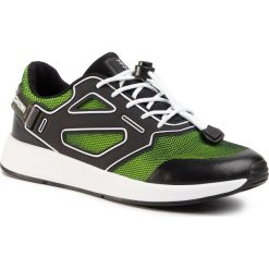 Sneakersy LAMBORGHINI - E0XVBSE2 71465 101. Zielone sneakersy męskie Lamborghini, bez zapięcia. W wyprzedaży za 349,00 zł.