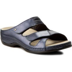 Klapki damskie: Klapki BERKEMANN – Janna 01027 Blau Perlato 371