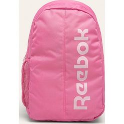 Reebok - Plecak. Różowe plecaki damskie Reebok, z nadrukiem, z poliesteru. Za 89,90 zł.