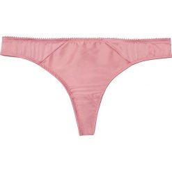 Stringi bonprix stary jasnoróżowy. Różowe stringi damskie bonprix, bez wzorów, z bawełny. Za 29,99 zł.