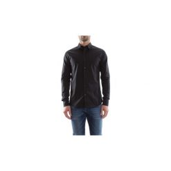 Koszule z długim rękawem Calvin Klein Jeans J30J304831. Czarne koszule męskie Calvin Klein Jeans, s, bez wzorów, z jeansu, bez kołnierzyka, z długim rękawem. Za 191,93 zł.