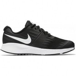 Nike Buty Do Biegania Boys' Star Runner (Gs) Running Shoe Black 36.5. Czarne buciki niemowlęce chłopięce Nike, z gumy. W wyprzedaży za 179,00 zł.