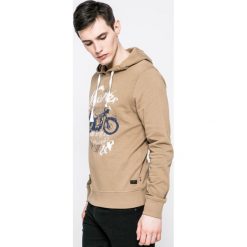 Produkt by Jack & Jones - Bluza. Szare bluzy męskie marki PRODUKT by Jack & Jones, xl, z nadrukiem, z bawełny, z kapturem, bez rękawów, z kapturem. W wyprzedaży za 69,90 zł.