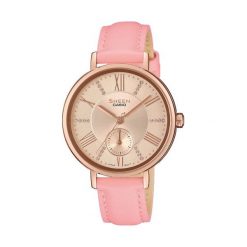 Casio Sheen SHE-3066PGL-4AUEF - Zaufało nam tysiące klientów, wybierz profesjonalny sklep. Różowe zegarki damskie marki CASIO. Za 566,00 zł.