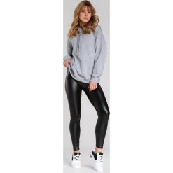 Szara Bluza Gutierrez. Szare bluzy damskie Renee, s, bez wzorów, z długim rękawem, długie, z kapturem. Za 99,99 zł.