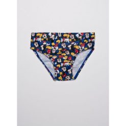 Blukids - Kąpielówki dziecięce Disney Mickey Mouse 86-98 cm. Szare kąpielówki chłopięce marki Blukids, z motywem z bajki, z dzianiny. Za 39,90 zł.