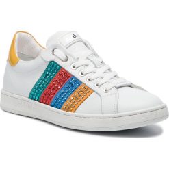 Sneakersy BALDININI - 998401XVIKV90MG84KBX Multi/Ver/Hab. Białe półbuty damskie Baldinini, ze skóry. W wyprzedaży za 849,00 zł.