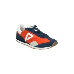 Buty Pepe jeans Trampki męska czerwona PMS30513. Czerwone trampki męskie Pepe Jeans, bez wzorów, z jeansu, bez zapięcia. Za 314,13 zł.
