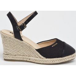 Big Star - Espadryle. Czarne espadryle damskie marki BIG STAR, z materiału, na szpilce. W wyprzedaży za 99,90 zł.
