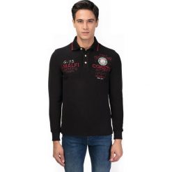 Sweter w kolorze czarnym. Czarne swetry męskie GALVANNI, xl, bez wzorów, z klasycznym kołnierzykiem, bez kaptura. W wyprzedaży za 239,95 zł.