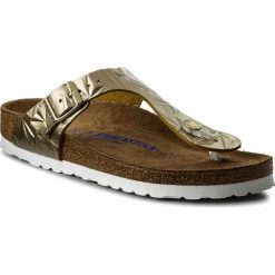 Chodaki damskie: Japonki BIRKENSTOCK - Gizeh Bs 1008468 Spectral Platin