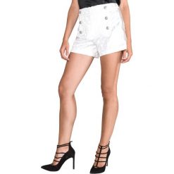Just Cavalli Szorty Biały. Białe szorty damskie Just Cavalli, m, bez wzorów, z elastanu. Za 1176,95 zł.