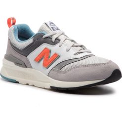 Sneakersy NEW BALANCE - GR997HAG Szary. Szare półbuty damskie New Balance, z zamszu. W wyprzedaży za 209,00 zł.