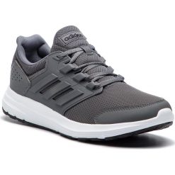 Buty adidas - Galaxy 4 F36162 Grefiv/Grefiv/Grefiv. Szare buty sportowe męskie Adidas, z tworzywa sztucznego, bez zapięcia, do biegania. Za 199,00 zł.
