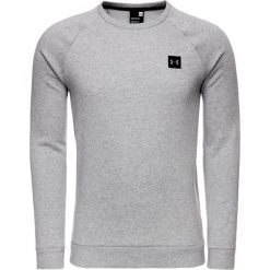 Bluza Under Armour Rival Fleece Crew 1320738. Szare bluzy męskie Under Armour, m, bez wzorów, bez kołnierzyka, bez rękawów, bez kaptura. W wyprzedaży za 129,00 zł.