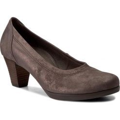 Creepersy damskie: Półbuty GABOR - 52.080.94 Dark Fango