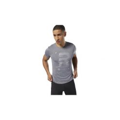 T-shirty z krótkim rękawem Reebok Sport Koszulka Running Reflective. Szare koszulki męskie marki Reebok Sport, s, bez wzorów, sportowe, bez kołnierzyka, krótkie. Za 179,00 zł.