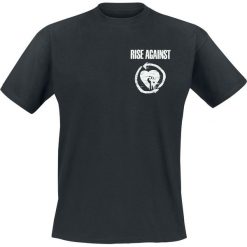 Rise Against Fight The Current T-Shirt czarny. Czarne koszulki męskie Rise Against, l, z nadrukiem, rockowe, z okrągłym kołnierzem. Za 74,90 zł.