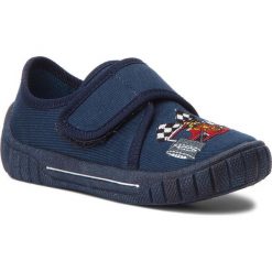 Kapcie SUPERFIT - 8-00271-80 M Ocean. Niebieskie sandały chłopięce Superfit, z materiału. Za 109,00 zł.