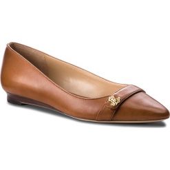 Półbuty damskie: Półbuty LAUREN RALPH LAUREN - Aminah 802714561002 Polo Tan
