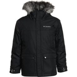 Columbia SNOWFIELD UKUT Kurtka hardshell black heather. Czarne kurtki chłopięce marki Columbia, z poliesteru, outdoorowe. W wyprzedaży za 359,10 zł.