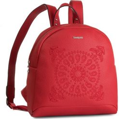 Plecak DESIGUAL - 19WAKP28 3083. Czerwone plecaki damskie Desigual, bez wzorów, ze skóry ekologicznej, klasyczne. Za 349,00 zł.