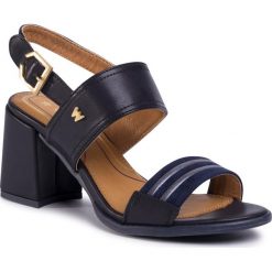 Sandały WRANGLER - Thalia Holly WL01590A Navy 016. Niebieskie klapki damskie Wrangler, bez wzorów, ze skóry ekologicznej, bez obcasa, na obcasie. W wyprzedaży za 199,00 zł.