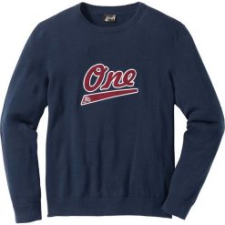 Swetry klasyczne męskie: Sweter Regular Fit bonprix ciemnoniebieski