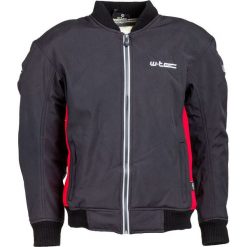 Kurtki męskie: W-TEC Męska kurtka motocyklowa soft-shell NF-2753 czarno-czerwona r. S (11980)