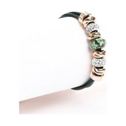Bransoletki damskie: Ciemnozielona Bransoletka Beautiful Treasures