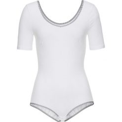 Bluzki body: Body bonprix biały