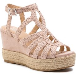 Espadryle BULLBOXER - 175011F2T Nude. Brązowe espadryle damskie marki Bullboxer, bez wzorów, z materiału, bez obcasa. Za 209,00 zł.