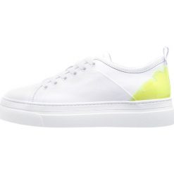 Trampki i tenisówki damskie: MSGM LACE UP Tenisówki i Trampki white/yellow