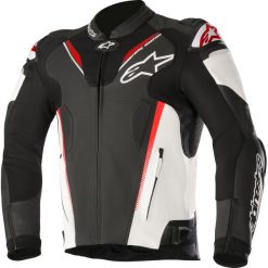 Kurtka sportowa ALPINESTARS ATEM V3 kolor biały/czarny/czerwony/fluorescencyjny, rozmiar 60. Czerwone kurtki sportowe męskie Alpinestars, m, bez wzorów, z neoprenu, bez kaptura. Za 2699,00 zł.