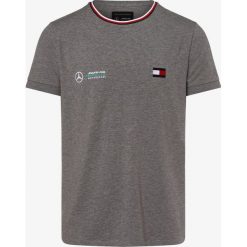 Tommy Hilfiger - T-shirt męski, szary. Szare t-shirty męskie TOMMY HILFIGER, m, z haftami, sportowe, bez kołnierzyka. Za 269,95 zł.
