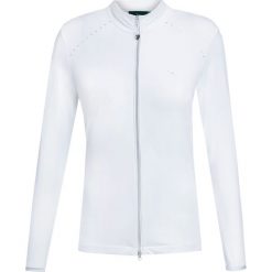 Bluza CHERVO PHOEBE. Czerwone bluzy damskie Chervo, z nadrukiem, z dzianiny, bez rękawów, bez kaptura. W wyprzedaży za 473,00 zł.