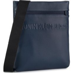 Saszetka CALVIN KLEIN JEANS - Micro Pebble Eu Flat Pack K50K504908 CG7. Niebieskie torby męskie skórzane Calvin Klein Jeans, bez wzorów, z jeansu, młodzieżowe. W wyprzedaży za 229,00 zł.