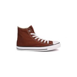 Buty Converse All Star Hi Chocolate. Pomarańczowe trampki męskie Converse, bez wzorów, retro, bez zapięcia. Za 307,25 zł.